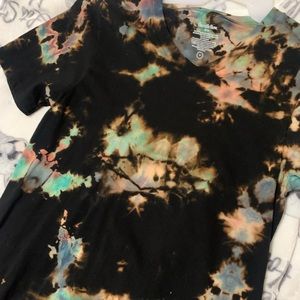 Goodfellow & Co. Women size S. Black tie-dye multi colored